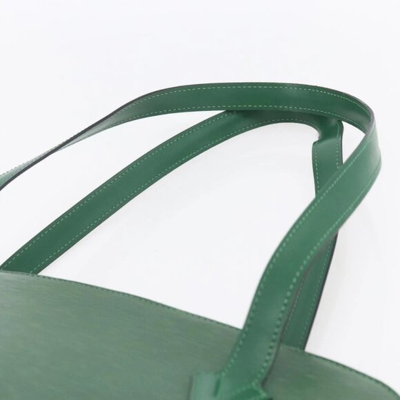 LOUIS VUITTON Epi Lussac Shoulder Bag Green M52284 LV Auth 155025 - Picture 9 of 16